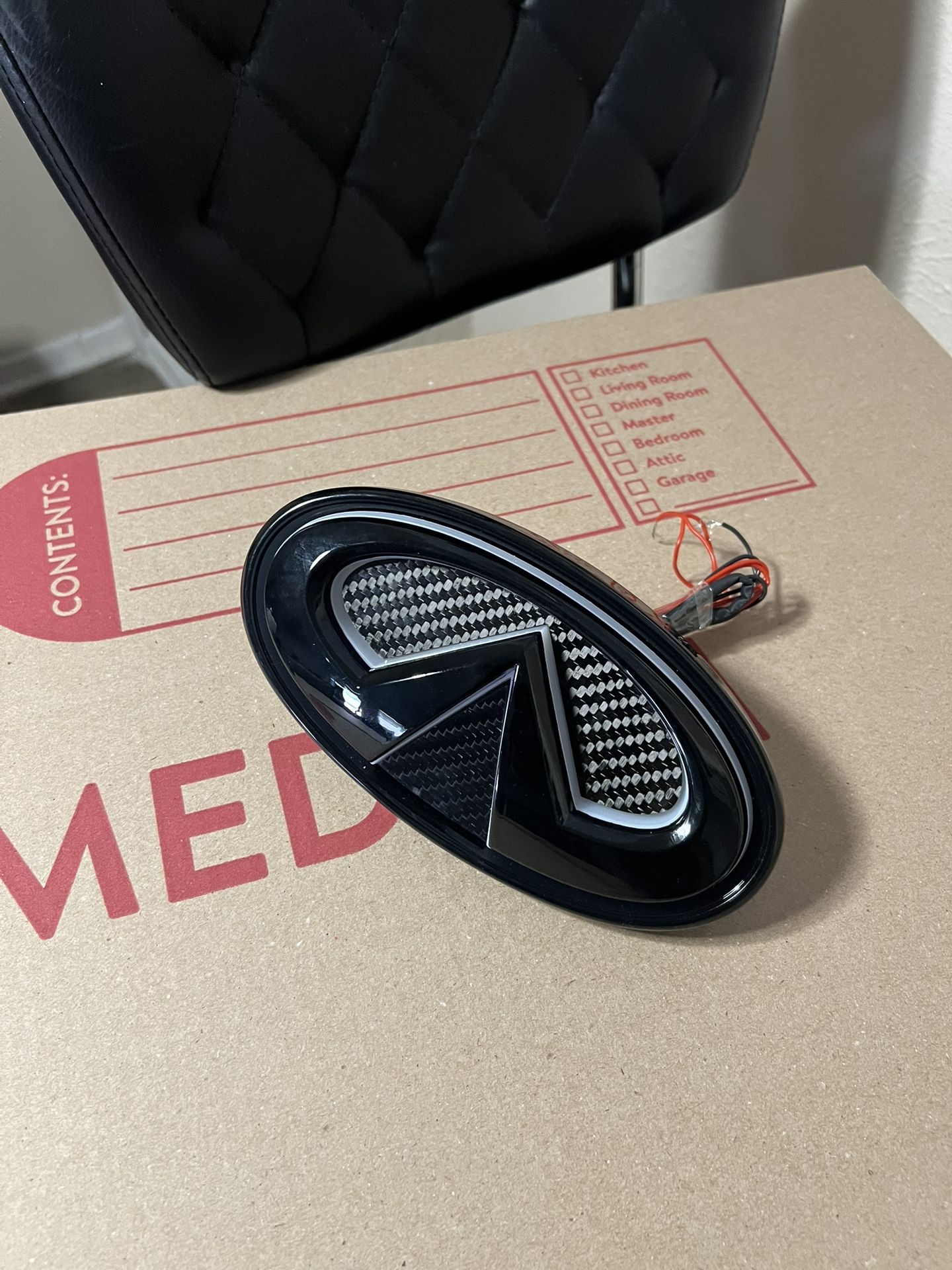 Infiniti Q50 2018 -2024 Glow RGB Changing color Emblem