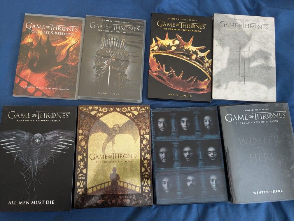 Game Of Thrones 1 Through 7 Plus Animated Read Description