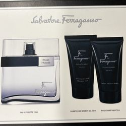 Salvatore Ferragamo Pour Homme Black Perfume Set 