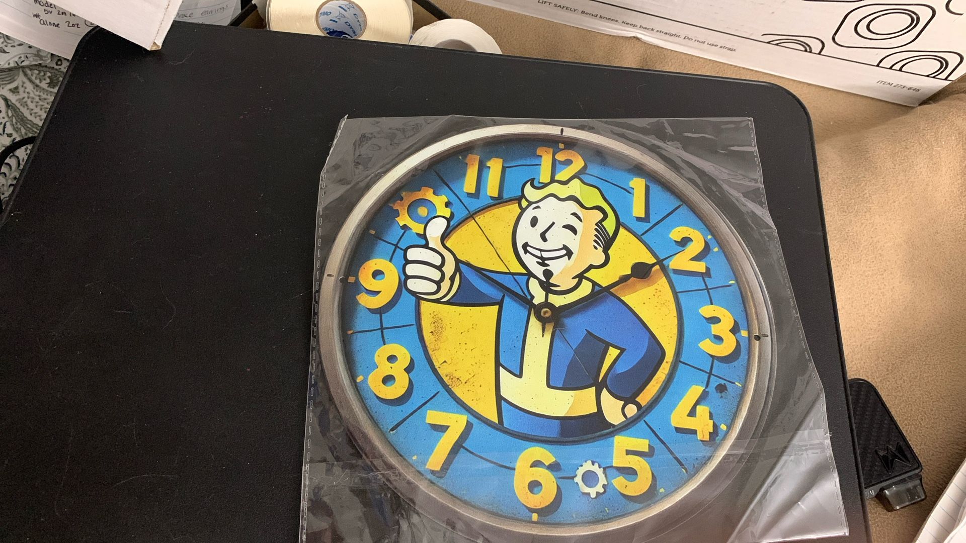Fallout Metal Wall Decor (NOT AN ACTUAL CLOCK)