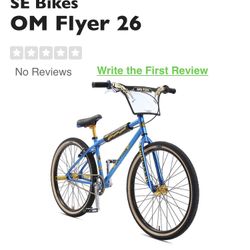 SE OM Flyer 26 Electric blue brand new in box