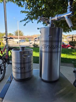 Snap On Mini Keg Growler Set