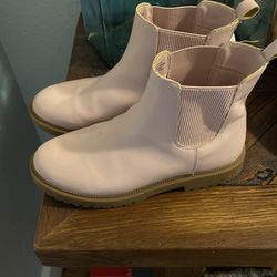 Pink Chelsea boots Size 4 In Big Kids