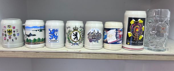 German Beer steins