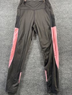 SHEIN Women's US 6 Black Pink Panel Leggings