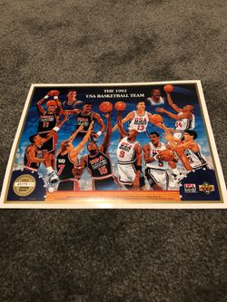 1992 Upper Deck Dream Team Limited Edition Collector Sheet