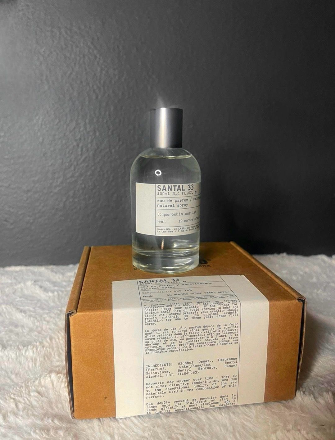 Le Labo (Santal 33) 3.4 oz, 100ml