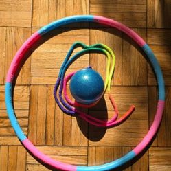 Rhythmic Gymnastic ball and rope for kids