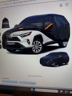 Car Cover for a Toyota RAV 4