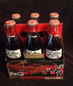 Coca Cola Collection Bottles.