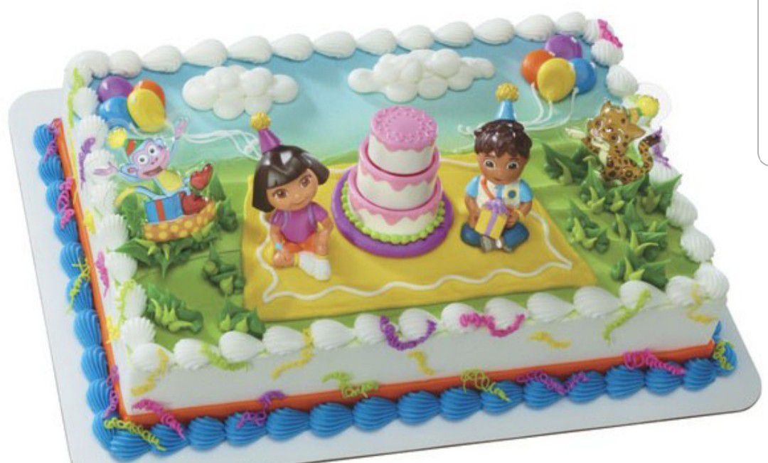 Dora cake topper decopac