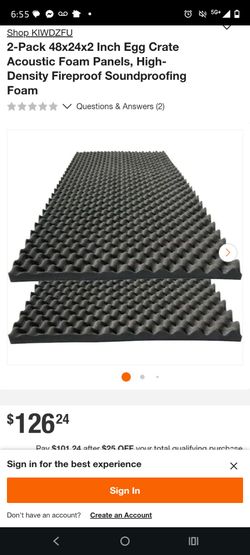 Fireproof Foam Acoustic Soundproofing Panels