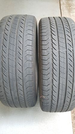 2 tires Continental 225/60R17