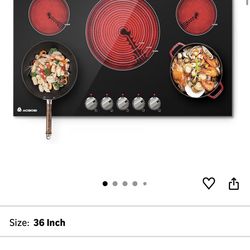 5 Burners Cooktop