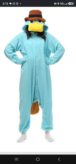 Platypus costume pajamas