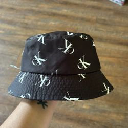 Black Oliver, Print Calvin Klein, Bucket, Hat