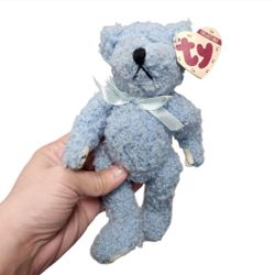Vintage Ty Beanie Baby Bluebeary the Bear Ty Attic Collection