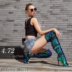 High Boots Stiletto Heels