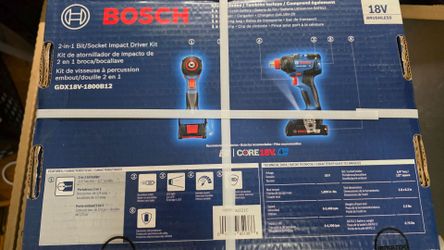 Bosch drill/impact driver combo kit