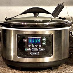 Hamilton Beach 6 Quart Stay or Go Slow Cooker Crockpot