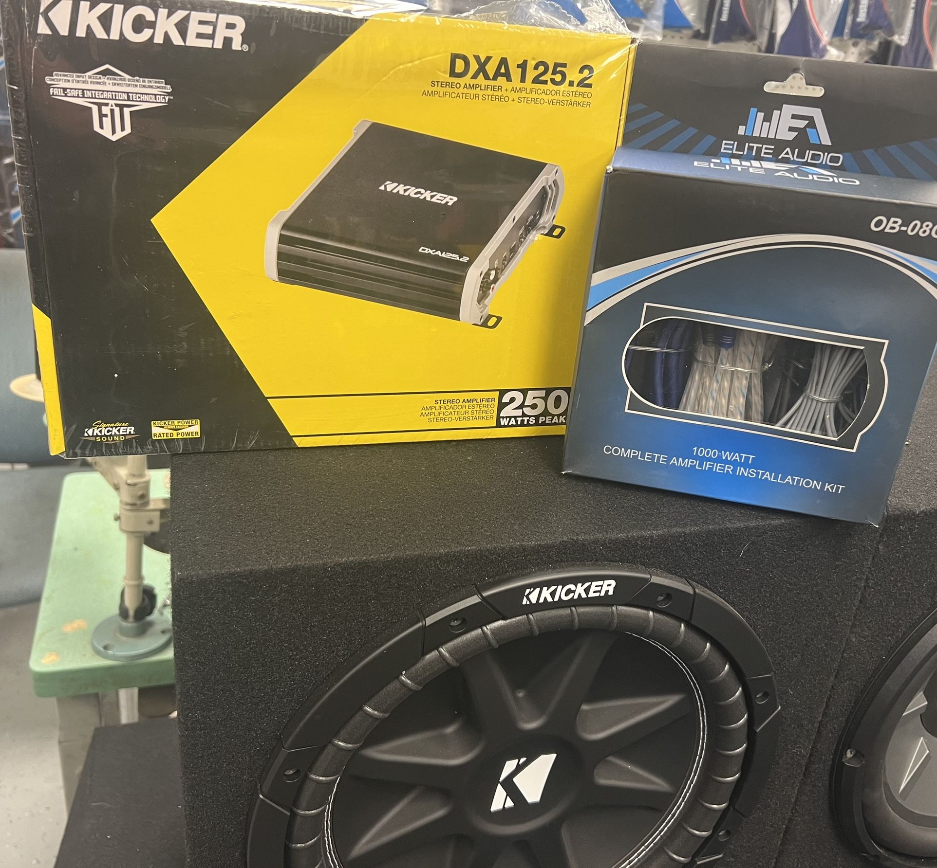 Kicker System .. Brand New