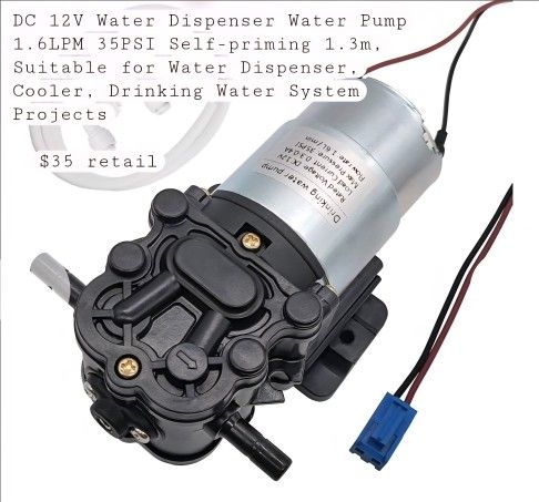 Water Dispenser Replacement Pump 12 V