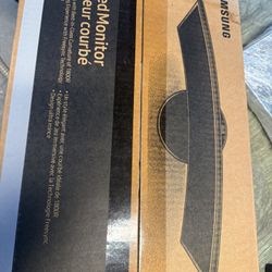 Monitor Samsung Curve Model CF390. Brand New  In Box 