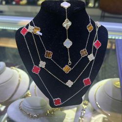 Beautiful 925 silver necklace all color