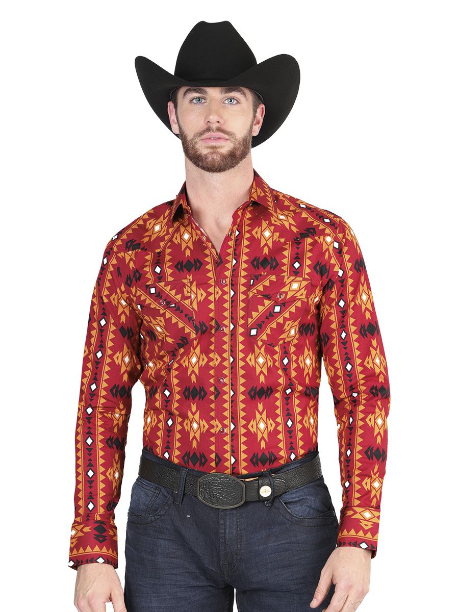 Cowboy Shirt Long Sleeve El Señor De Los Cielos - Camisa Vaquera Manga Larga El Señor De Los Cielos