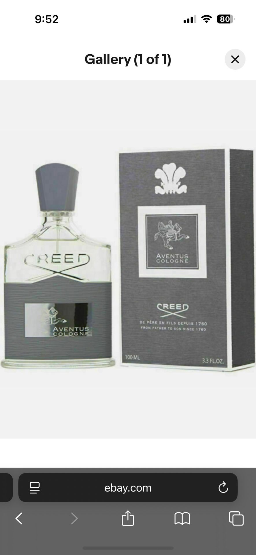 Creed Cologne
