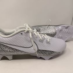 Men’s 10 Nike Vapor Edge Speed 360 2 White Pure Platinum Metallic Silver