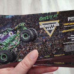Monster Jam PIT tickets For SUNDAY 25