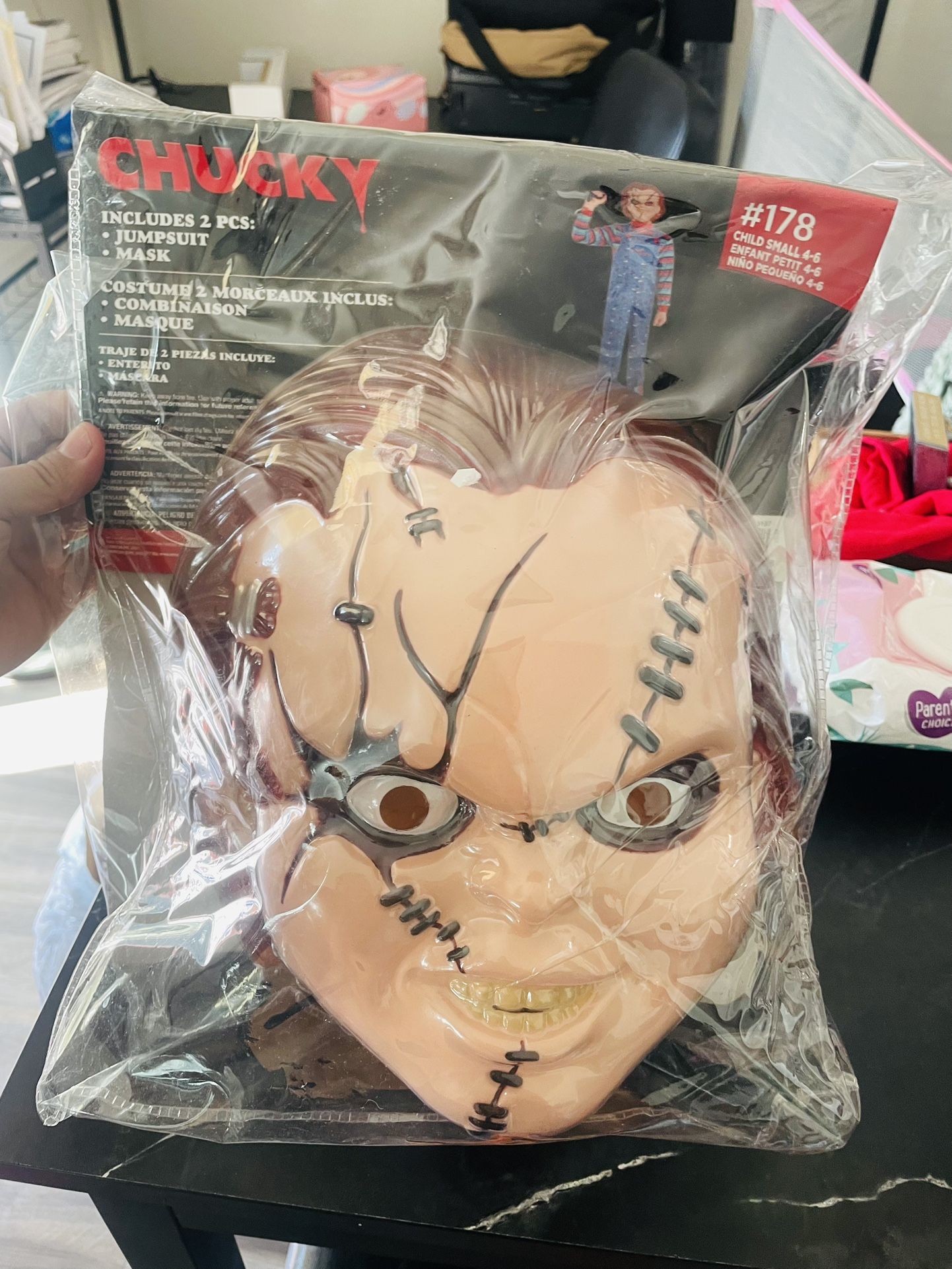 Kid Chucky Plastic Mask