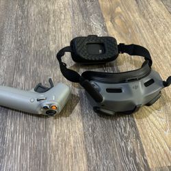 DJI Integra Goggles and Rc Motion 2