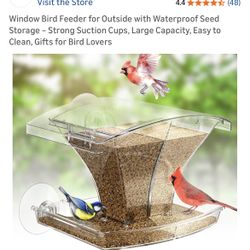 Window Bird feeder