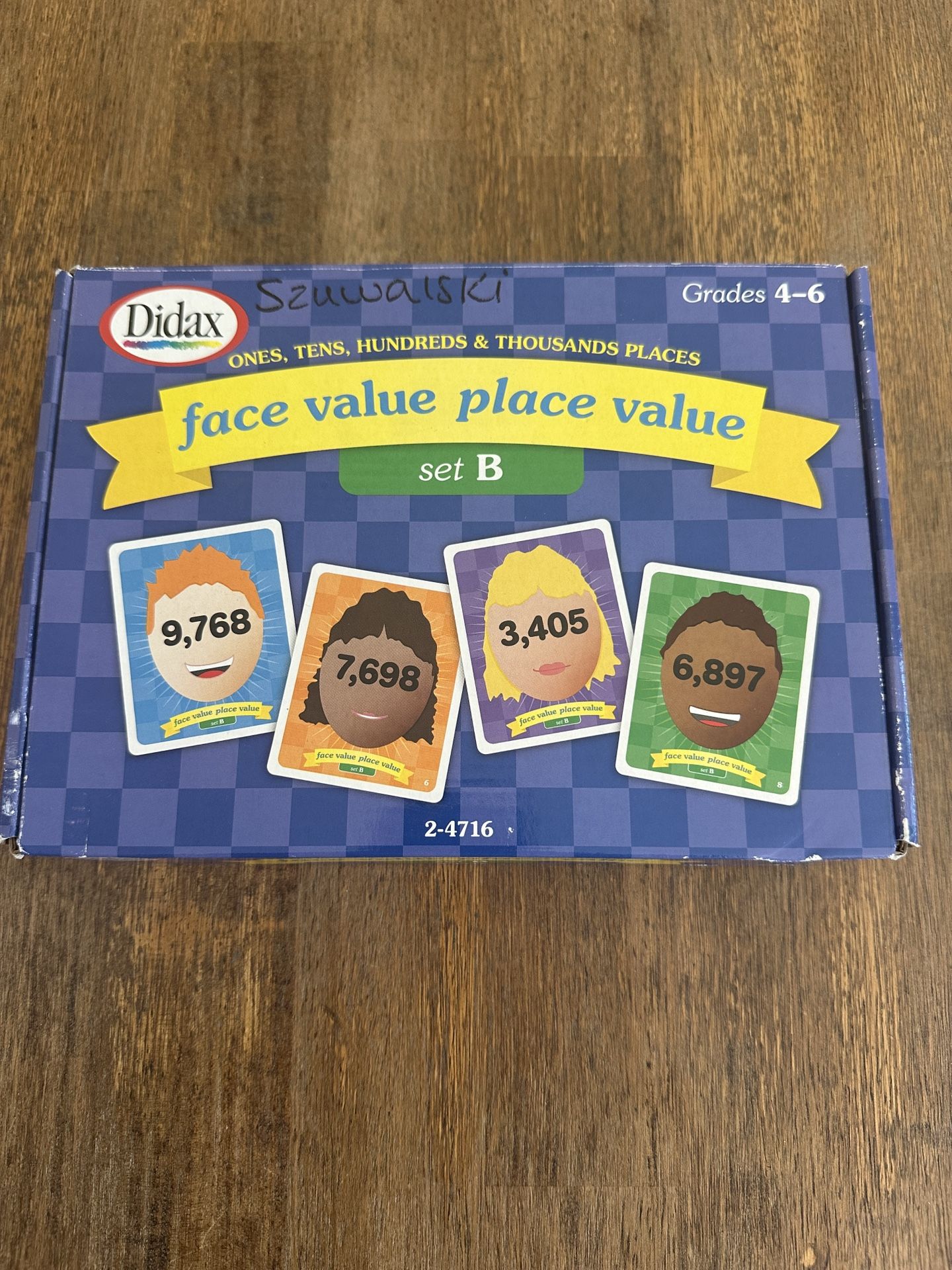Didax Place Value Game – Set B (Grades 4–6)