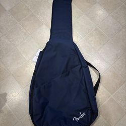 Fender Midnight Blue Performance Series Dreadnought Acoustic Guitar Gig Bag