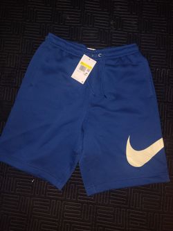 Nike Swoosh Fleece Shorts Royal Blue