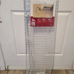ClosetMaid  White Steel Wire Closet Shelf