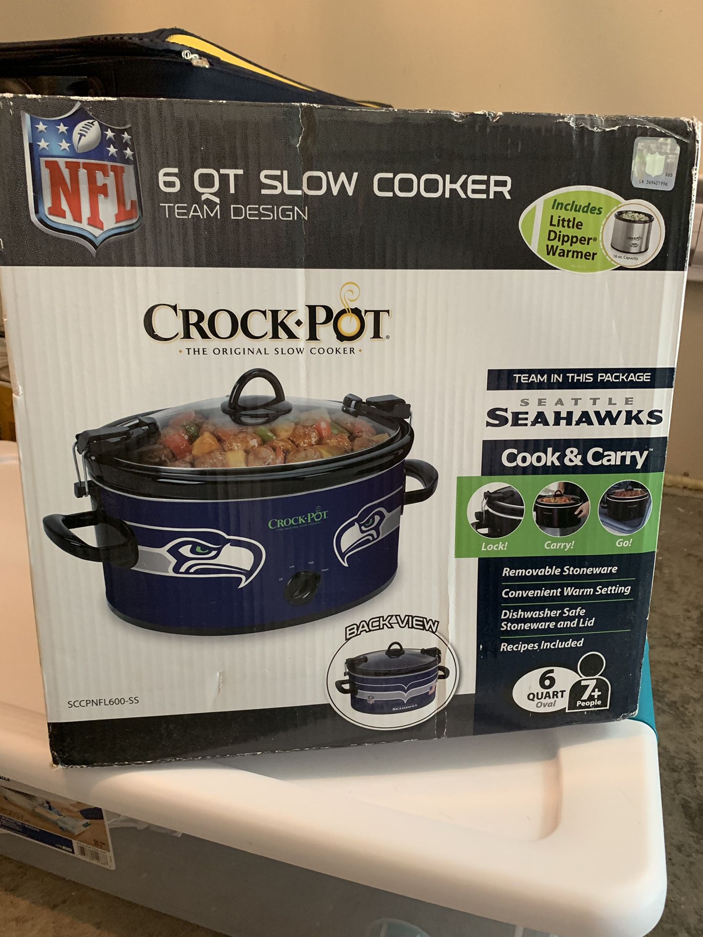 Seahawks Crock Pot