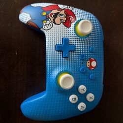 PowerA Enhanced Wired Controller for Nintendo Switch - Mario Pop Art