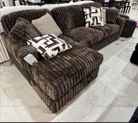 Brown corduroy sofa , same day delivery 🚚, no credit needed , zero money down , sofas , corduroys