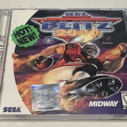 NFL Blitz 2000 Sega Dreamcast Football