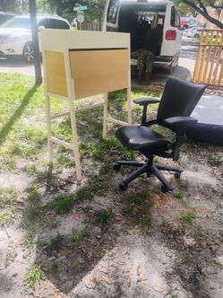 Student desk space saver $35  for both