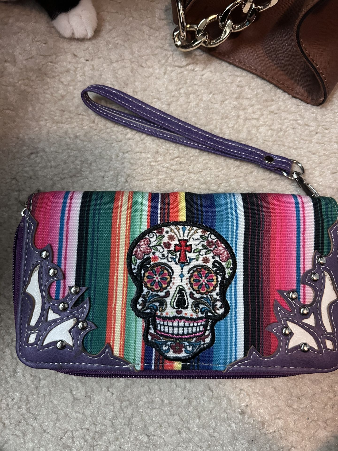 Canvas Wristlet Wallet