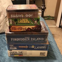 Family Board Game Lot