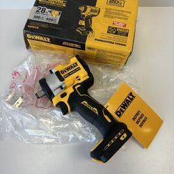 DEWALT ATOMIC 20V MAX Cordless Brushless 1/2 in. Variable Speed Impact Wrench (Tool Only)
