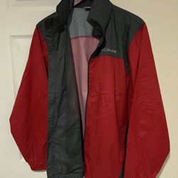 Men’s Columbia Rain Jacket M Size 