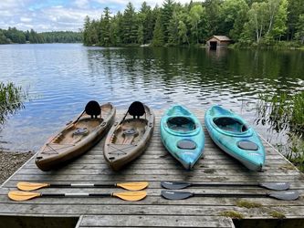 Matching Set of Lifetime Tamarack Tiger Fusion Kayaks