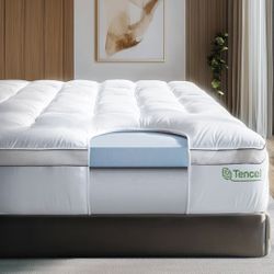 Queen Size ViscoSoft 4 Inch Mattress Topper